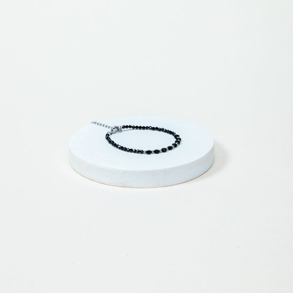 Bracelet Alexia - Spinelle Noir