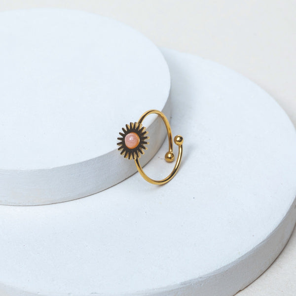 Bague Camille - Pierre du soleil