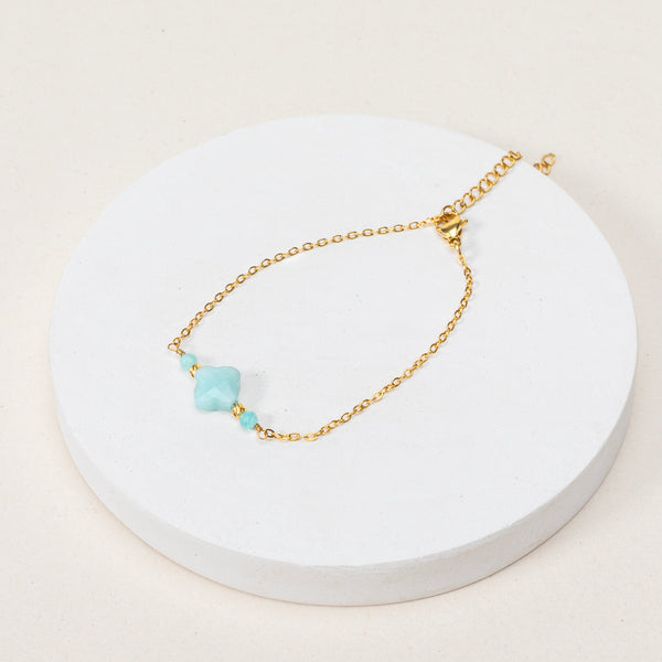 Bracelet Constance - Amazonite extra