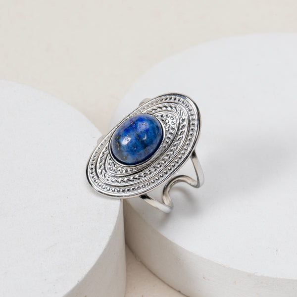 Bague Jaïa - Lapis lazuli