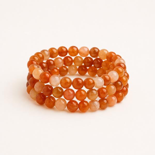 Agate Botswana rouge