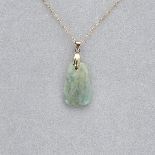 Aigue Marine Cabochon percé 41