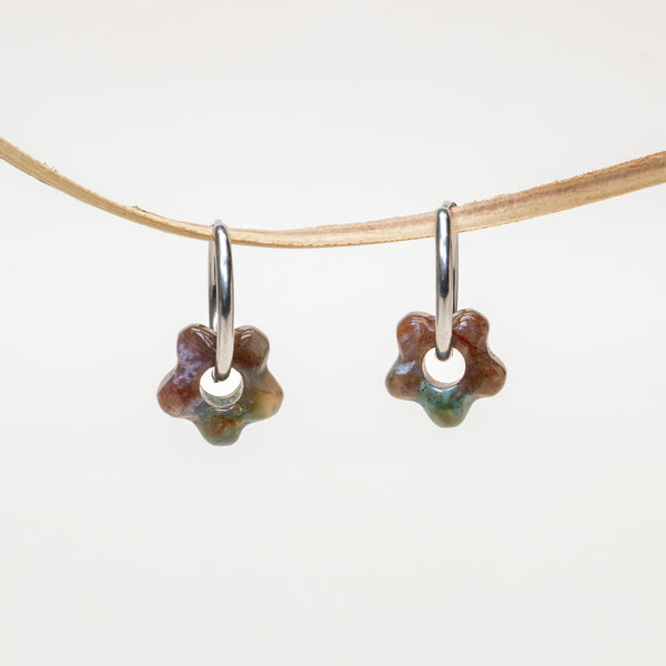 EXPO - Boucles d'oreilles Ysée - Agate indienne