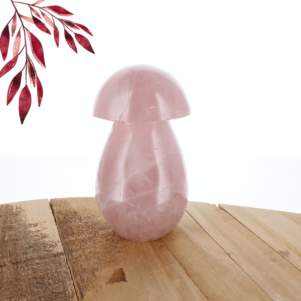 Champignon Quartz rose 1.080kg