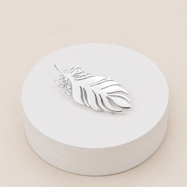 Broche plume - Léonie