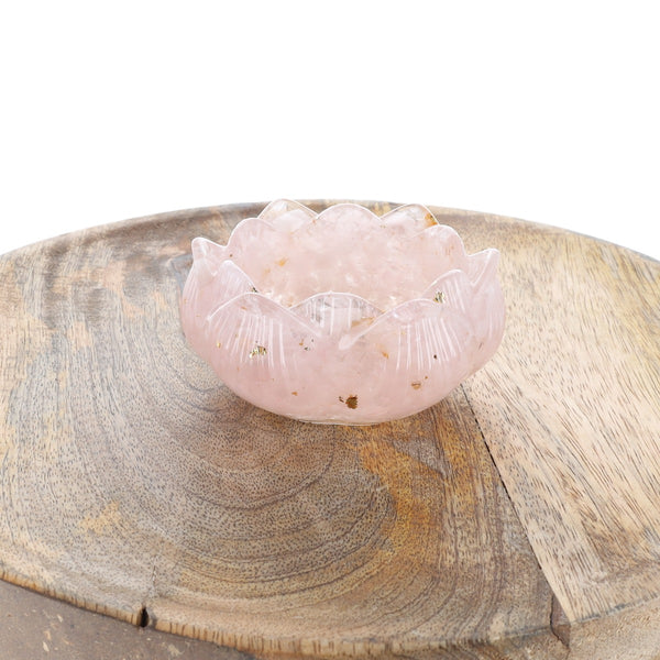 Fleur de Lotus - Quartz rose