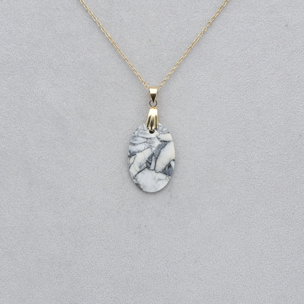 Pinolite Cabochon percé 101