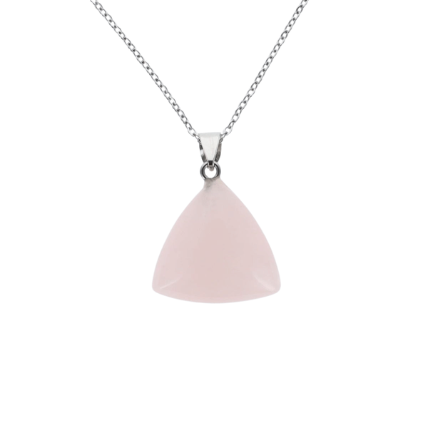Pendentif Quarky - Quartz rose