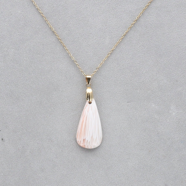 Scolécite Rose Cabochon percé 26