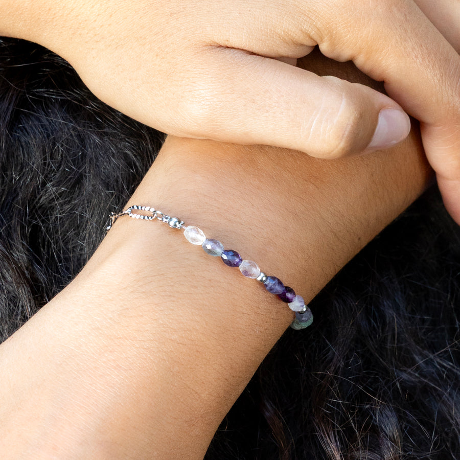 Bracelet Diane - Fluorite extra