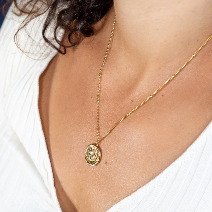 Pendentif Albane - Pierre de Lune