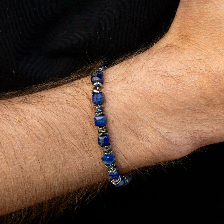 Bracelet Zack - Lapis lazuli