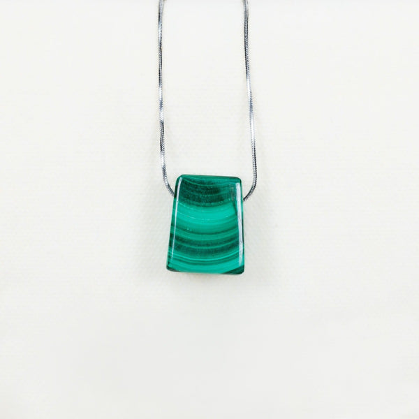 Pendentif Nogoon - Malachite