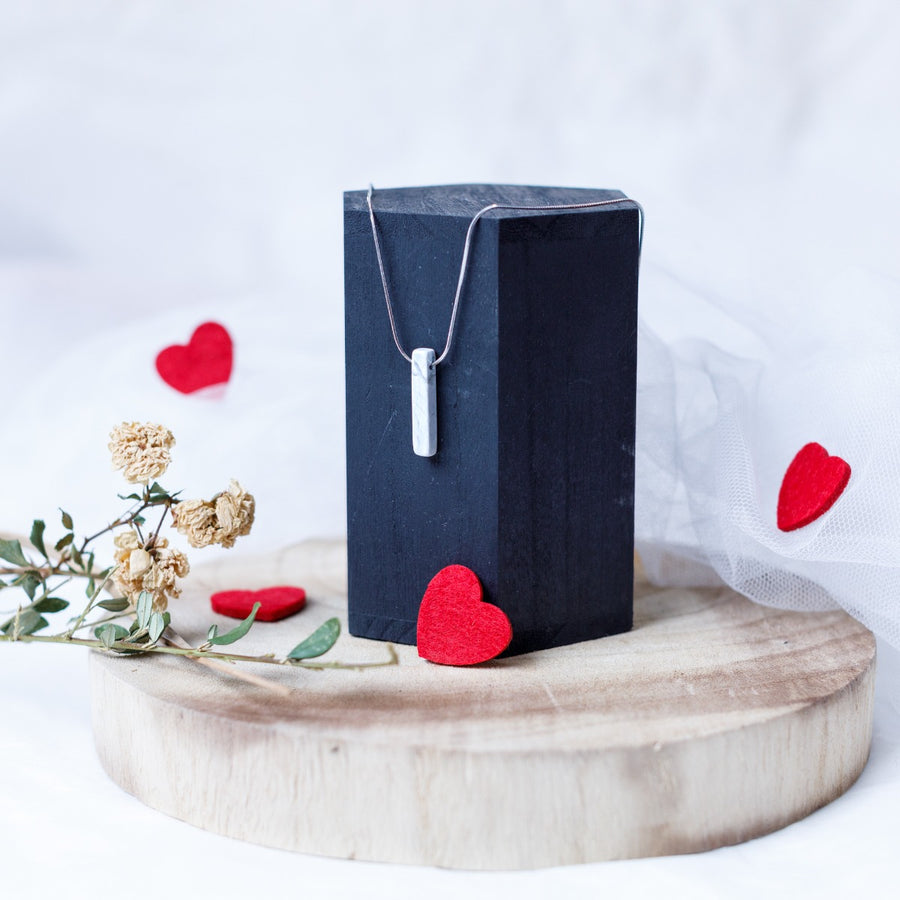 Pendentif Tige Nuada - Howlite