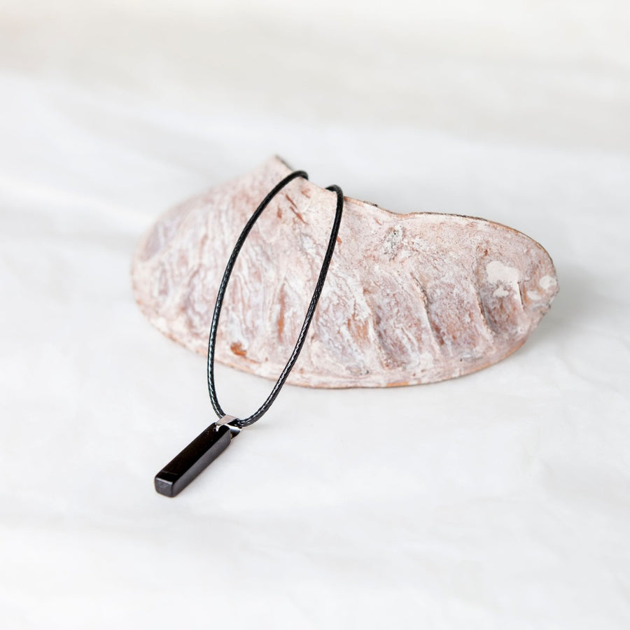 Pendentif Thot - Agate noire