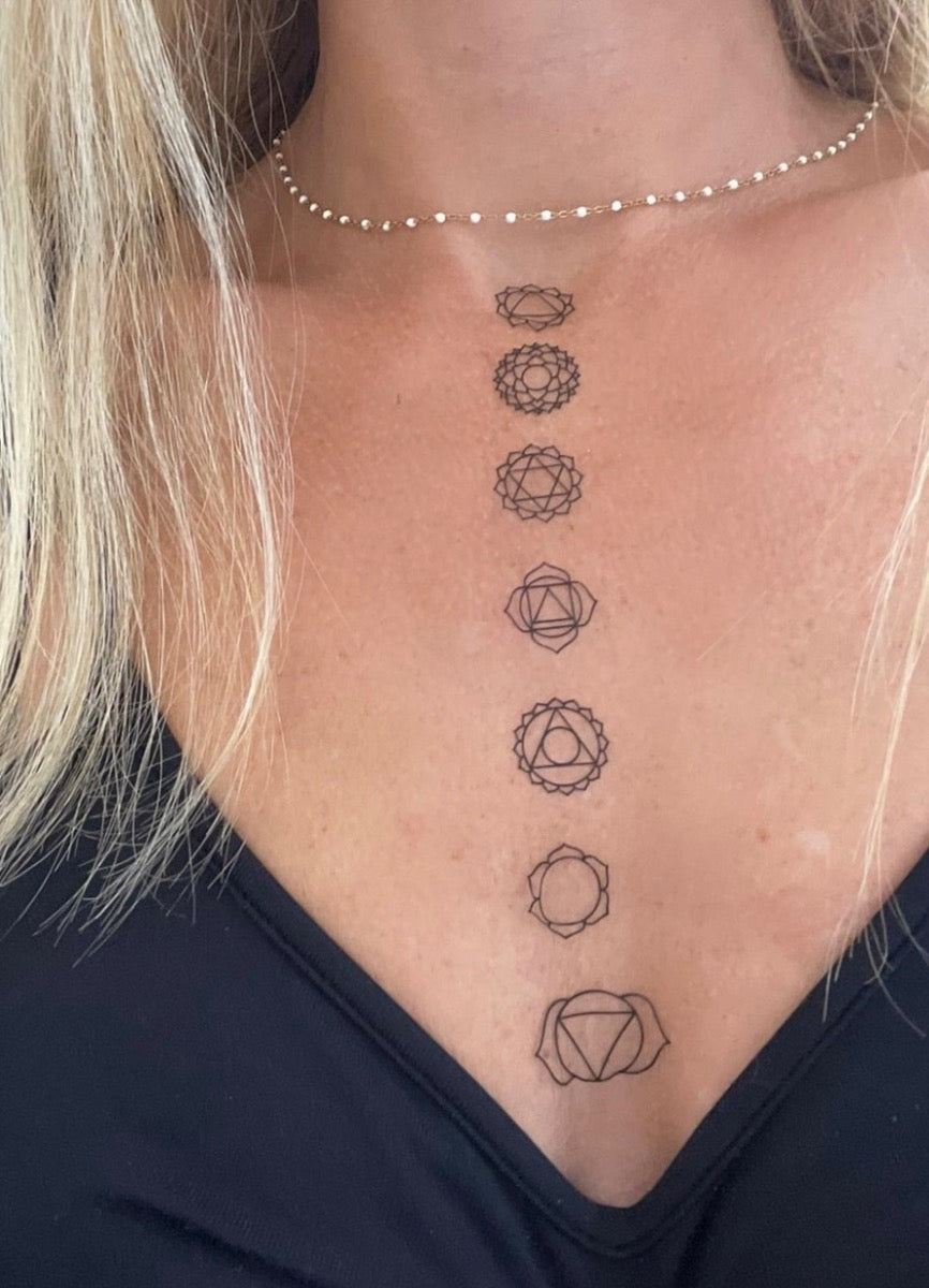 7 chakras - M Paris