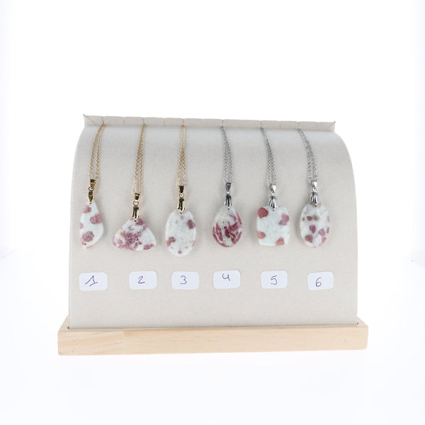 Cabochons - Tourmaline rose-6