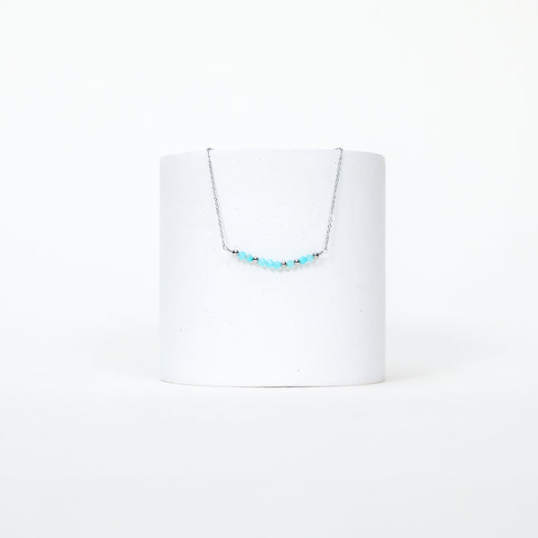 Ras de cou Jeannine - Amazonite extra