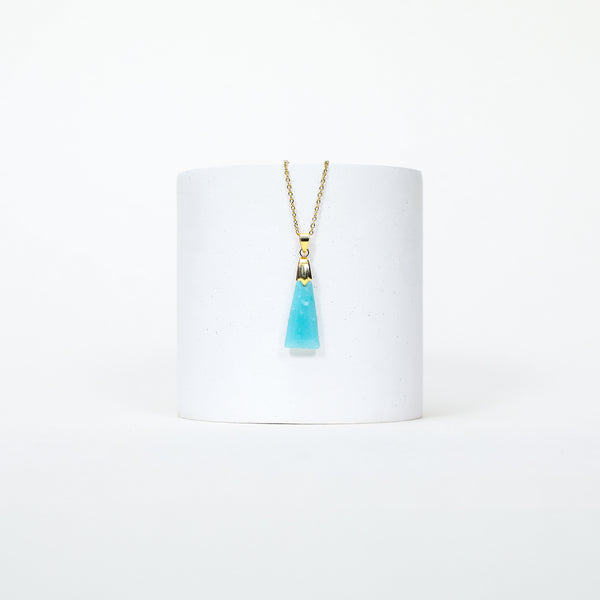 Pendentif Annette - Amazonite extra