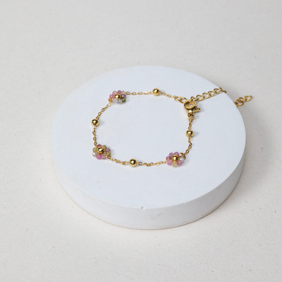 Bracelet Noëlly - Tourmaline Melon