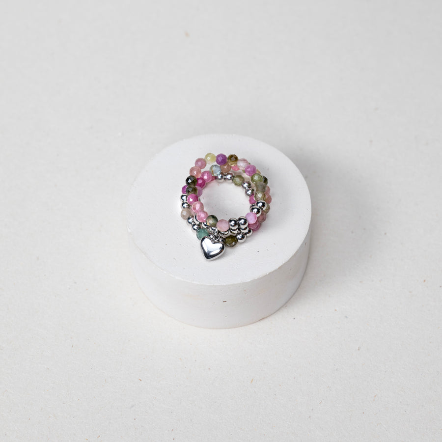 Bague Marine - Tourmaline Melon