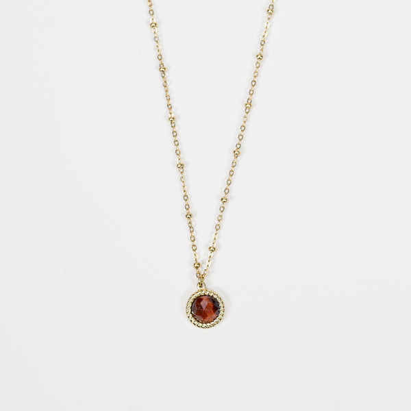 Pendentif Rond Vanir - Oeil de Taureau (DB)