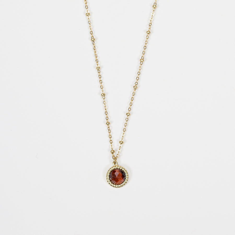 Pendentif Rond Vanir - Oeil de Taureau (DB)