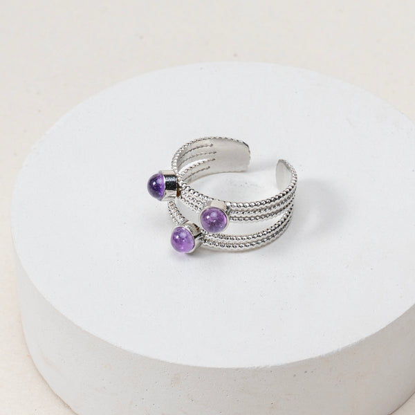 Bague Esmée - Améthyste
