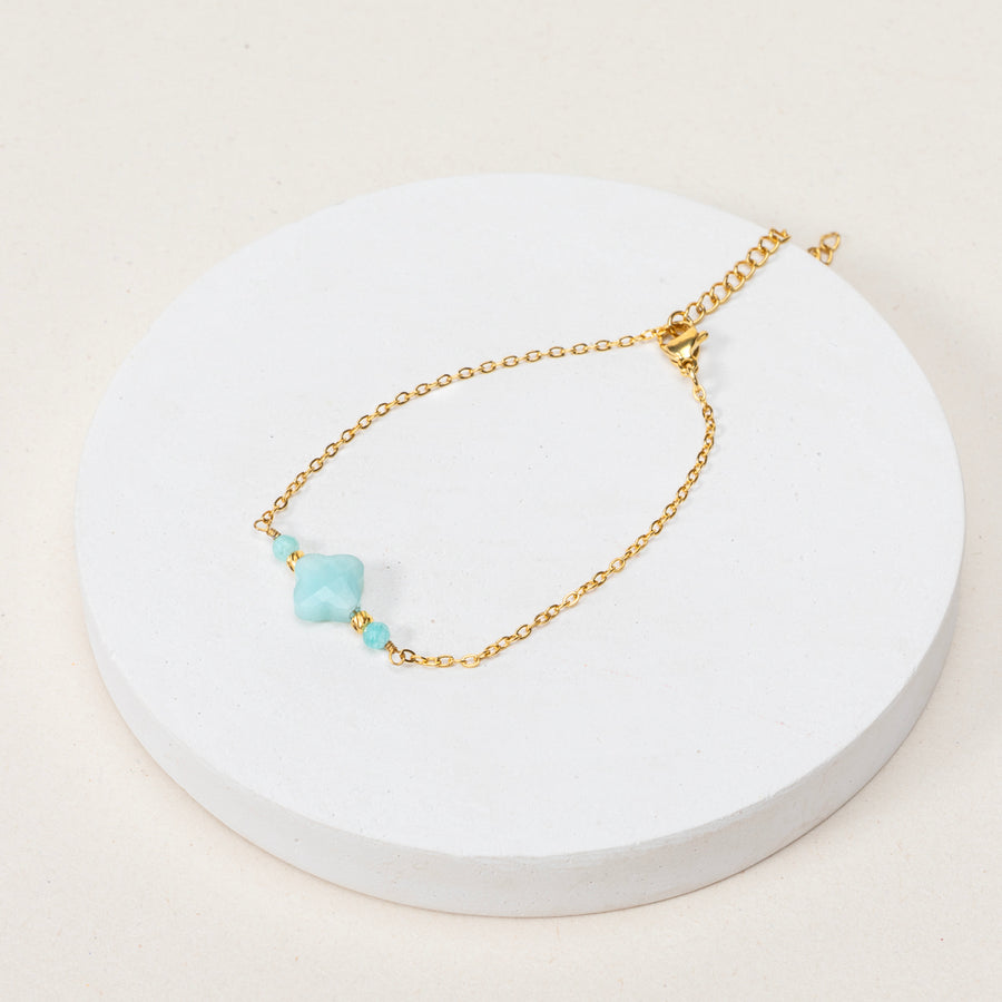Bracelet Constance - Amazonite extra