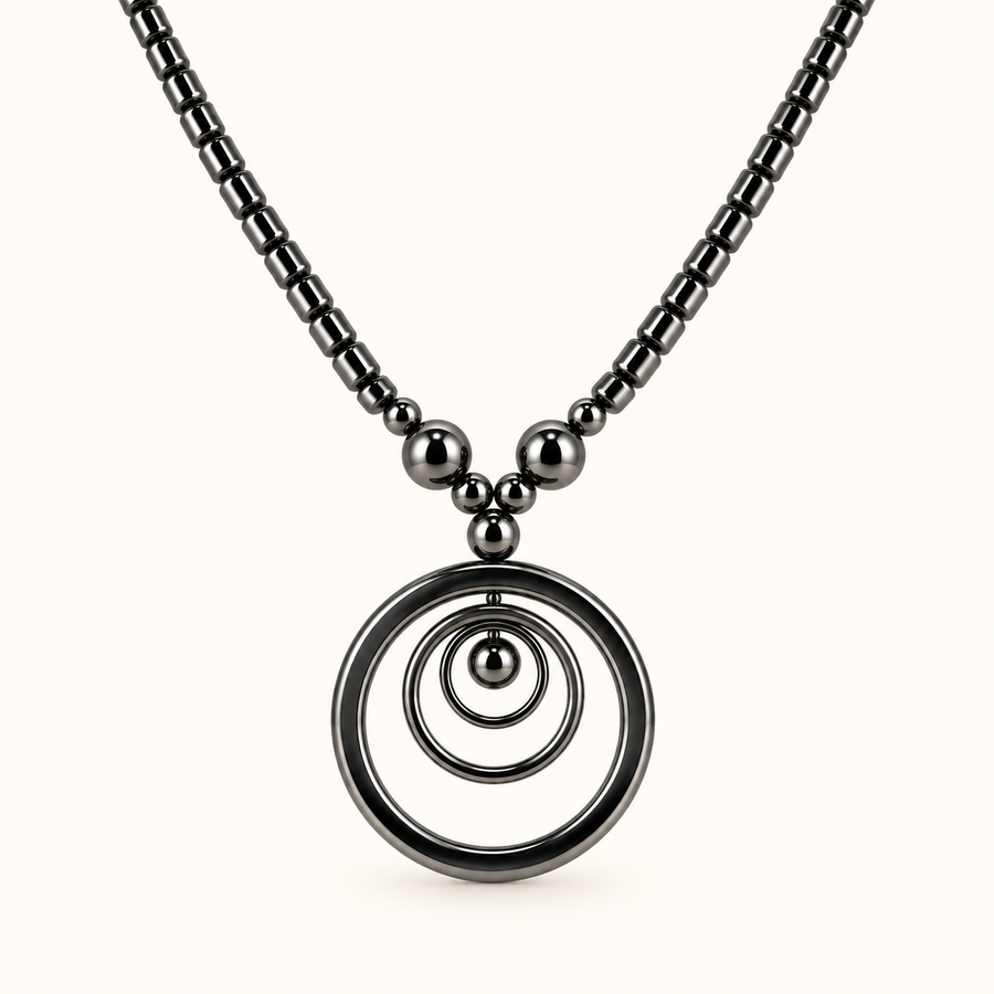 Collier Azadée - Hématite
