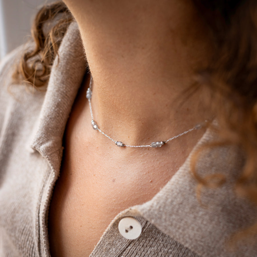 Collier Ozanna - Labradorite