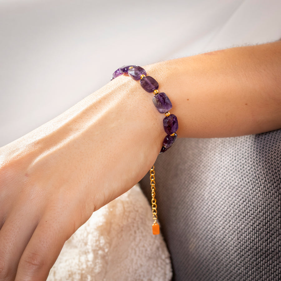 Bracelet Zoï - Améthyste