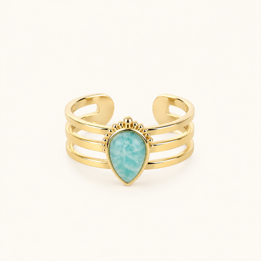 Bague Birdy - Amazonite
