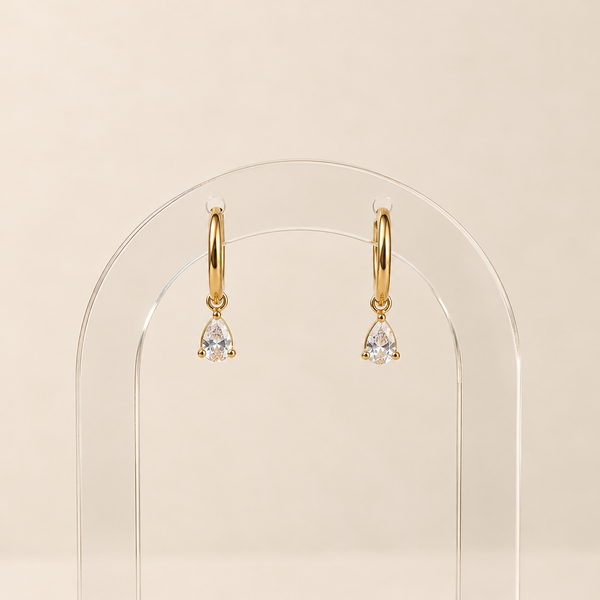 Boucles d'oreilles - Eglantine