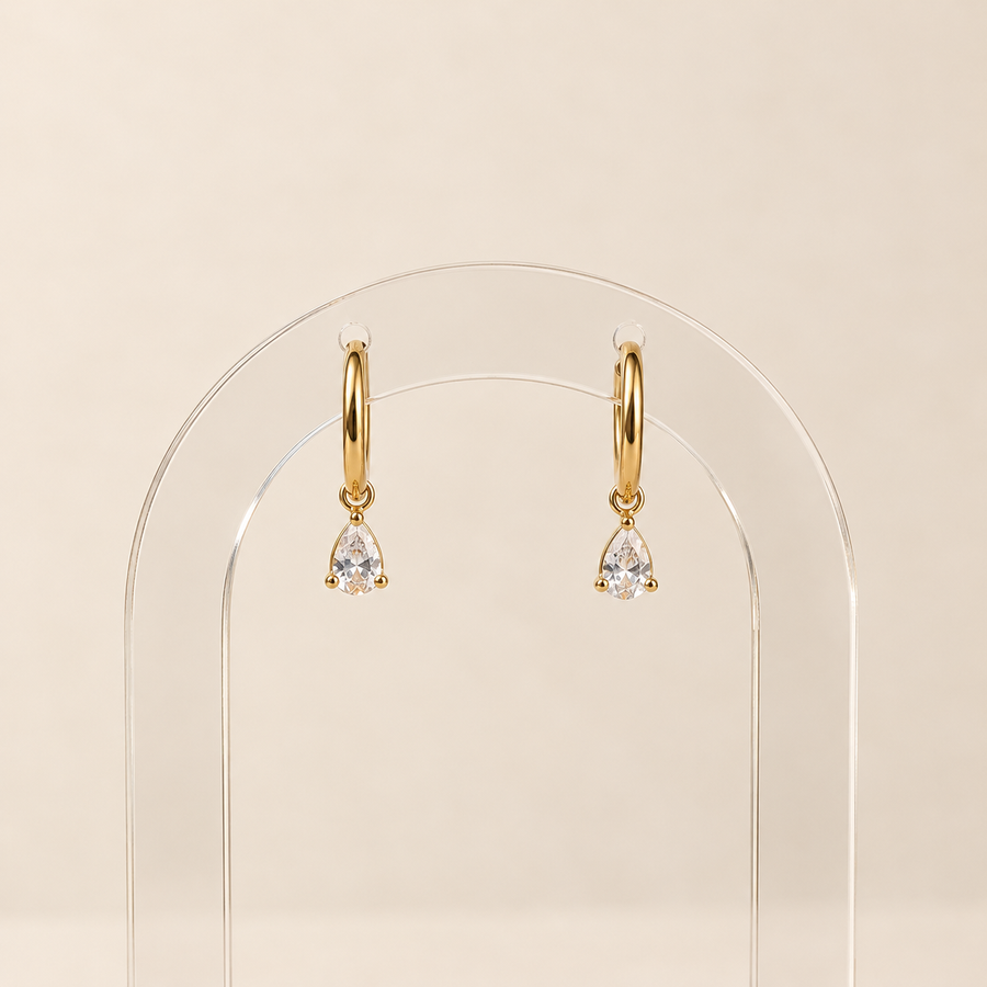 Boucles d'oreilles - Eglantine