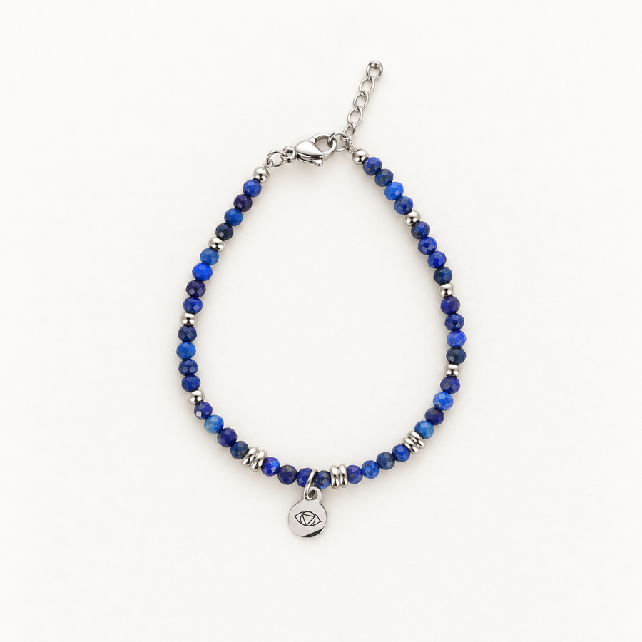 Bracelet Chakra Troisième Œil – Lapis-lazuli