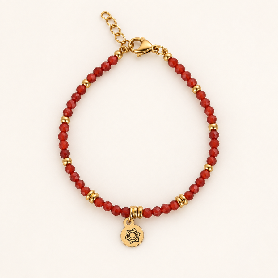 Bracelet Chakra Sacré – Cornaline