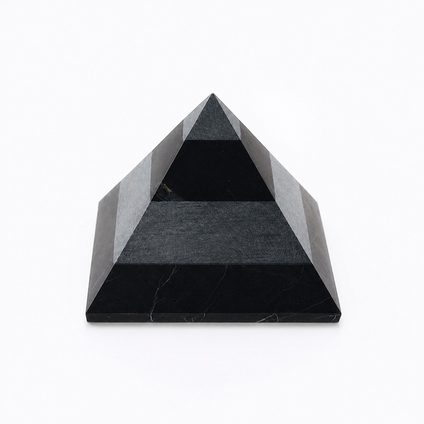 Pyramide rayé Shungite