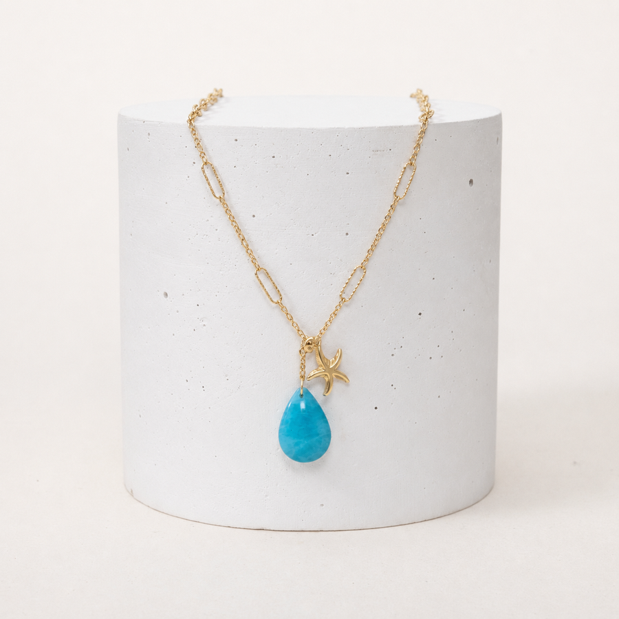 Collier Francesca - Amazonite extra