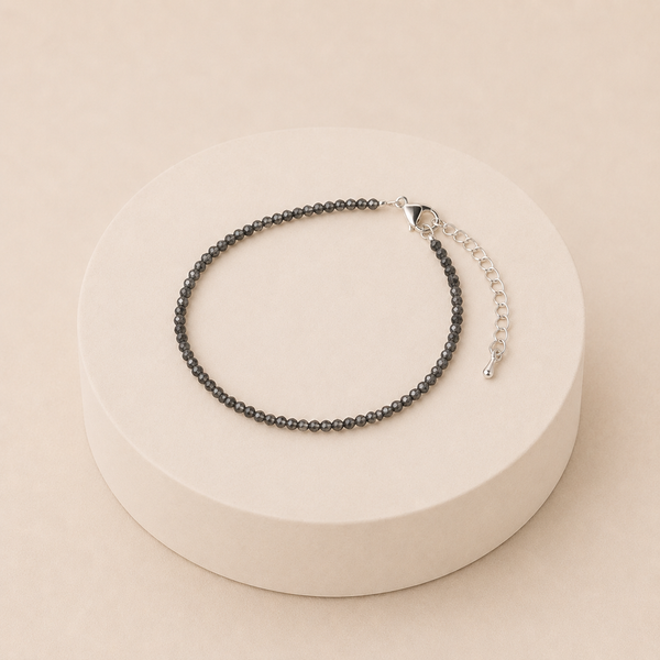Bracelet Ivanita - obsidienne