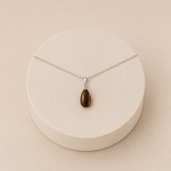 Collier Tristane - Oeil de tigre