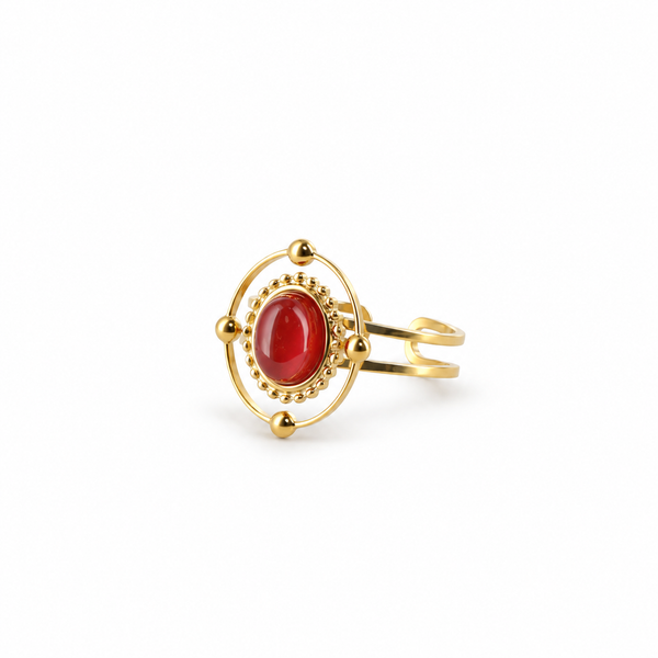 Bague Cleofina - Cornaline