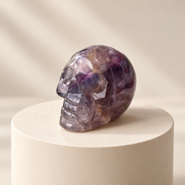 Crâne Fluorite