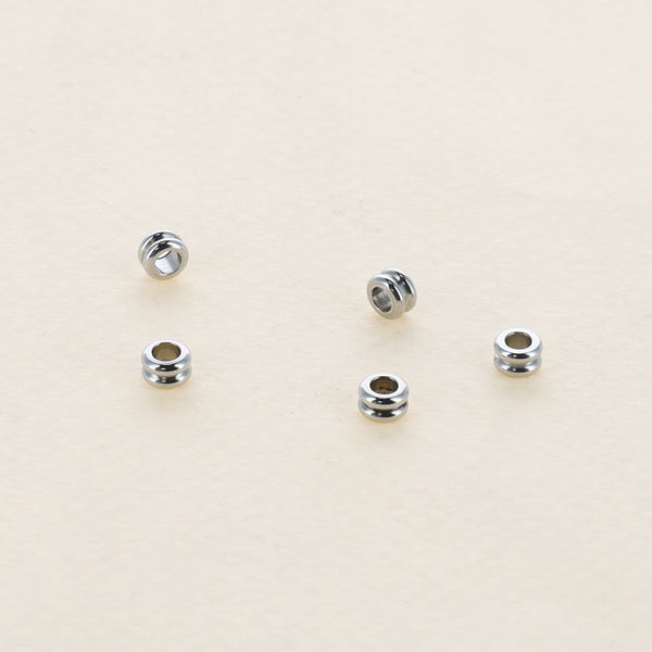 Perles double séparateur (Lot de 10)