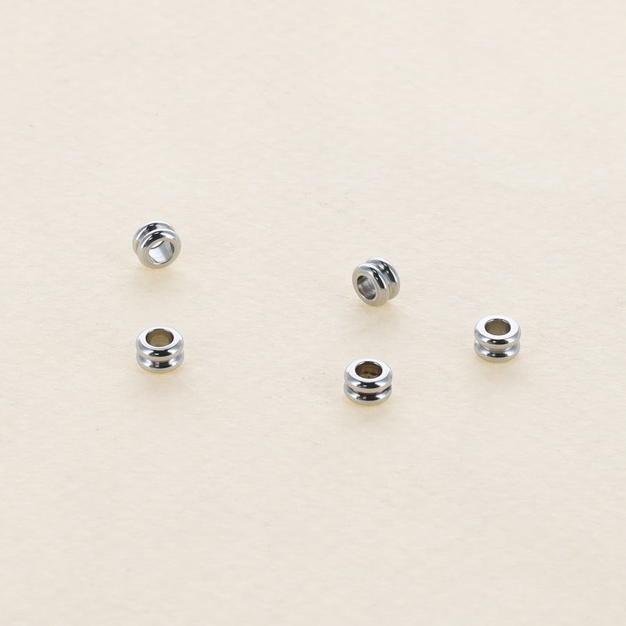 Perles double séparateur (Lot de 10)