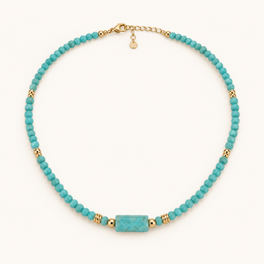 Collier Phyllisia - Amazonite