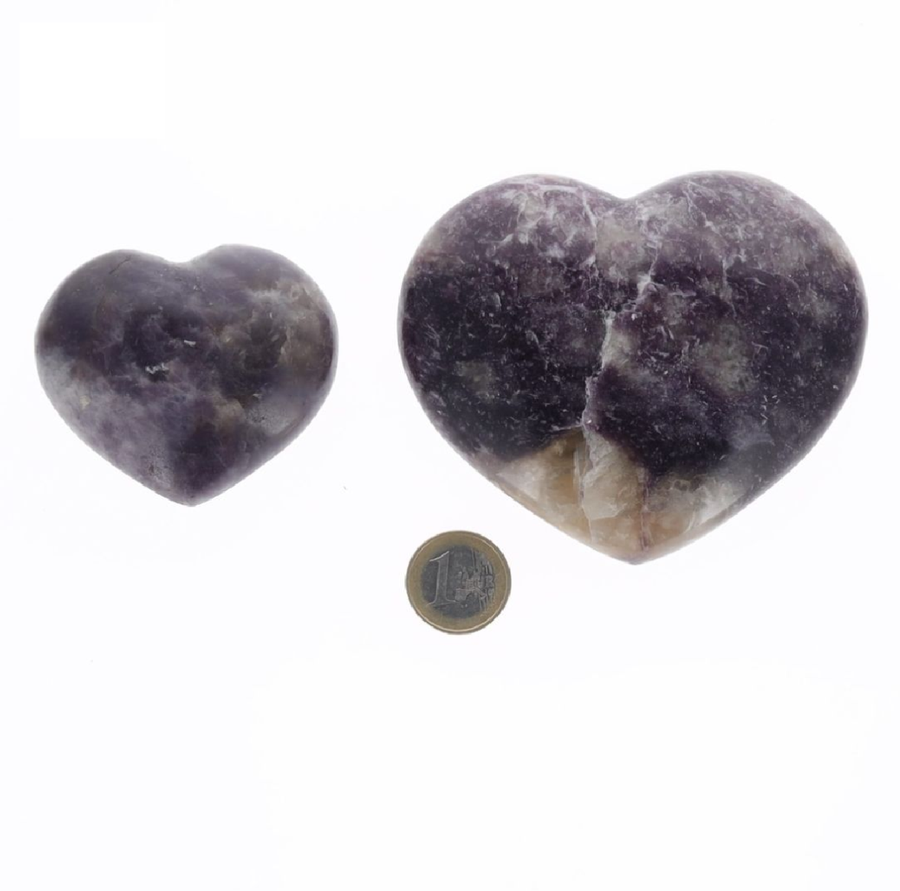 Coeur Lépidolite 0.535kg