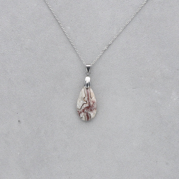 Agate Crazy Lace Cabochon percé 27