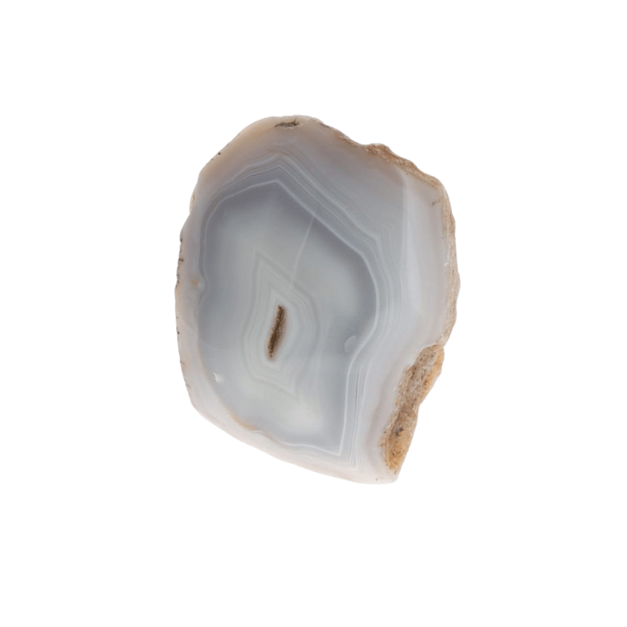 Agate Grise 1 face polie 0.797kg