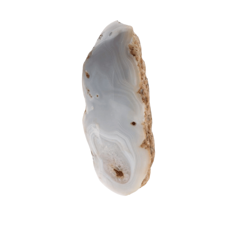 Agate Grise 1 face polie 0.622kg